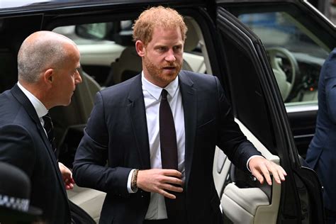prince harry in court case